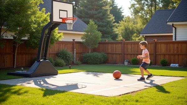 Comment installer un terrain de basket chez soi facilement